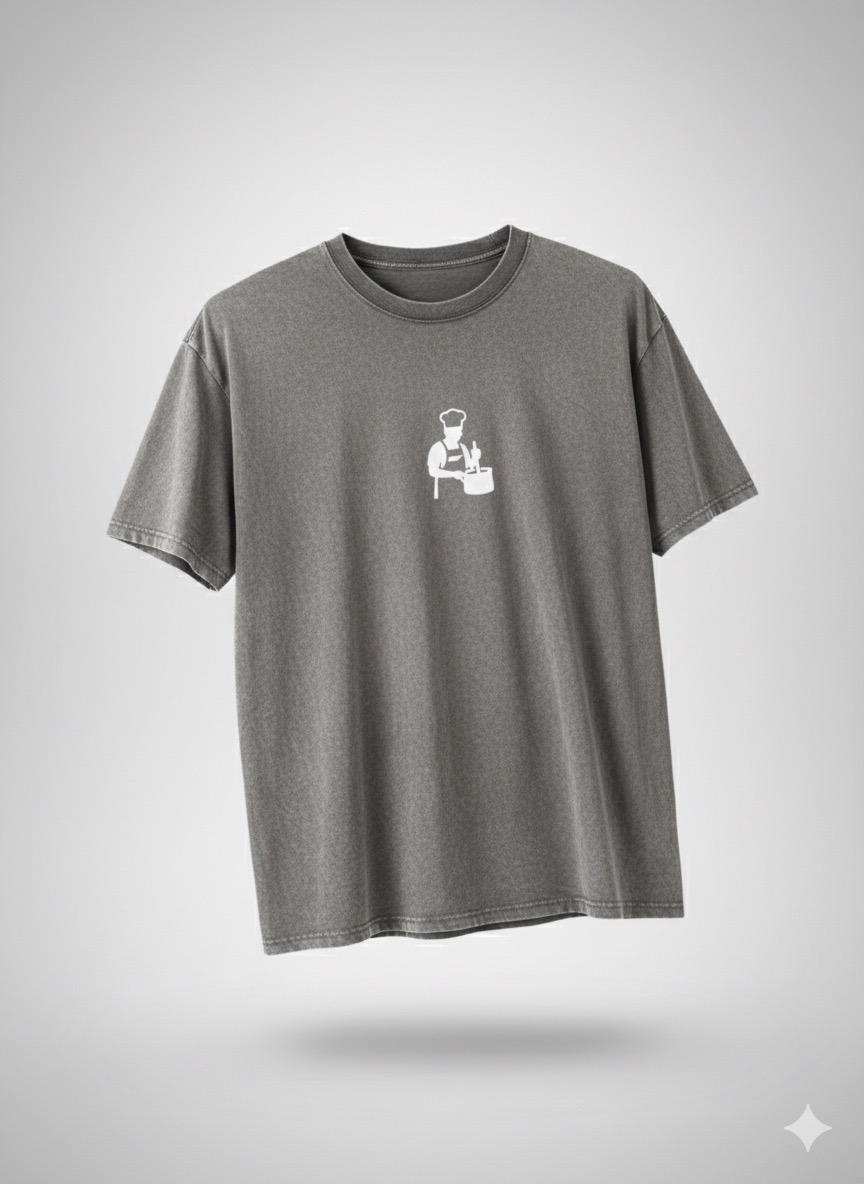 Grey Logo Tee